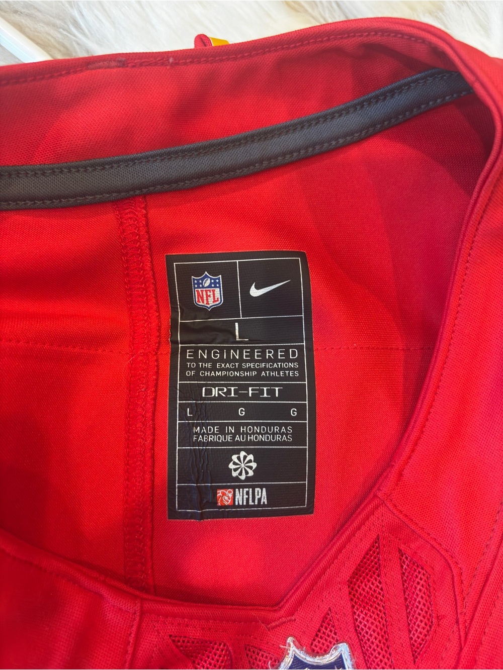 Nike Kansas City Chiefs Patrick Mahomes #15 Jersey Red Size Large - Picture 4 of 5
